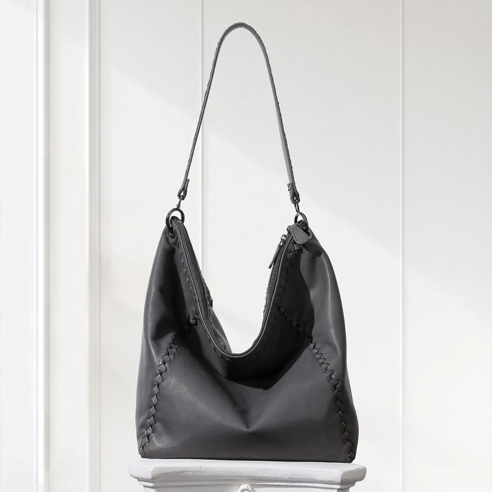 Women Soft Genuine Leather Totes Shoulder Bag Purses and Handbags