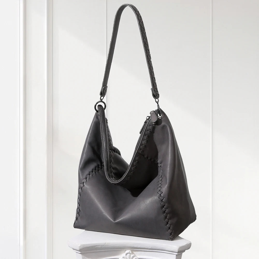 Women Soft Genuine Leather Totes Shoulder Bag Purses and Handbags