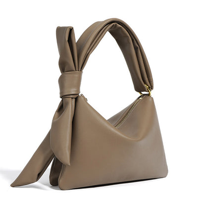 Women's Small Soft Leather Hobo Shoulder Bag – Stylish Everyday Handbag