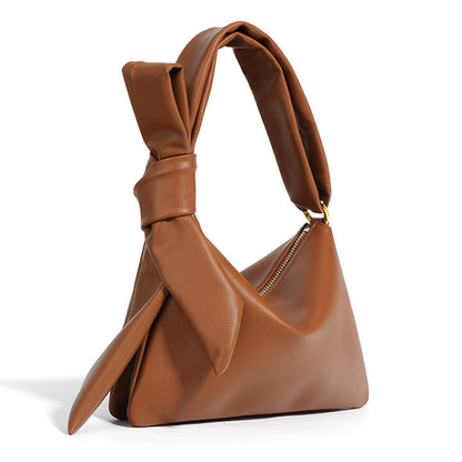 Women's Small Soft Leather Hobo Shoulder Bag – Stylish Everyday Handbag