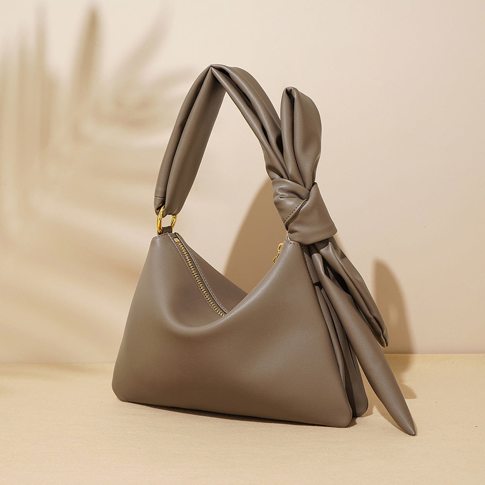 Women's Small Soft Leather Hobo Shoulder Bag – Stylish Everyday Handbag