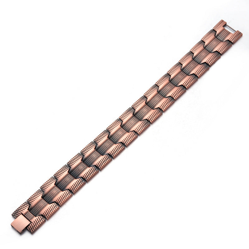 Copper Strong Magnetic Bracelets Stainless steel bracelet for men Arthritis pains - CIVIBUY