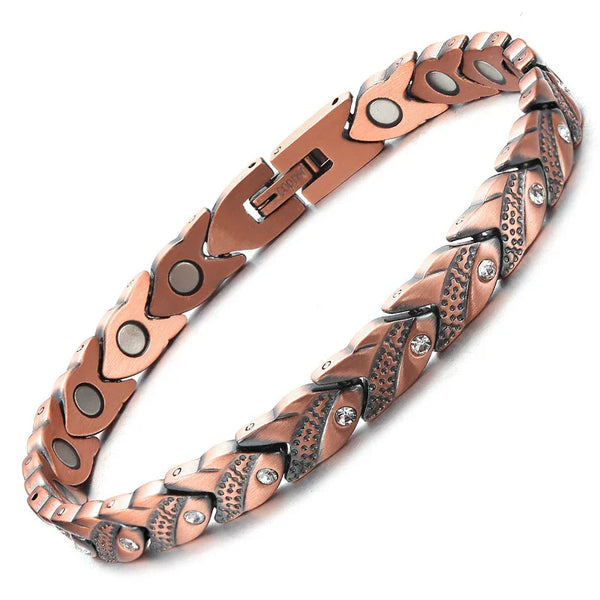 Power Magnetic Copper Bracelets for women Arthritis pains