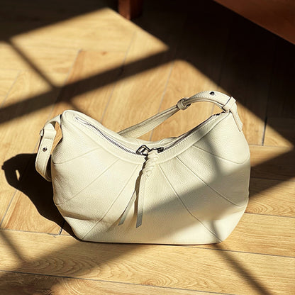 Stellar Crescent leather shoulder bag