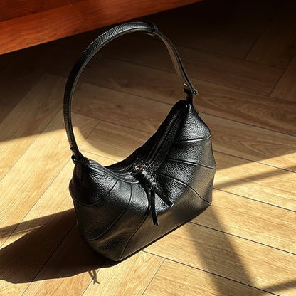 Stellar Crescent leather shoulder bag