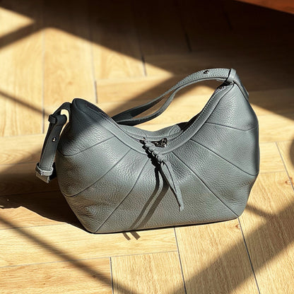 Stellar Crescent leather shoulder bag