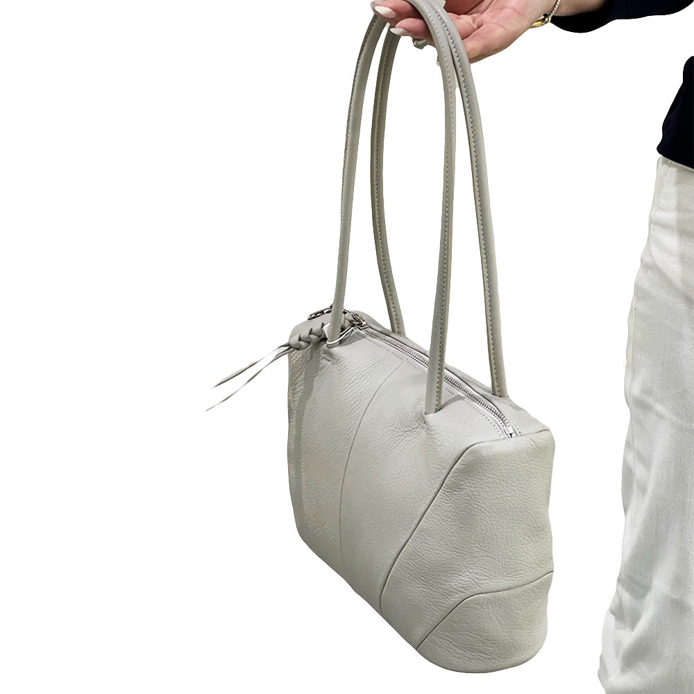 Elegant Soft Cowhide Leather Shoulder Bag with Stylish Design and Comfortable Strap