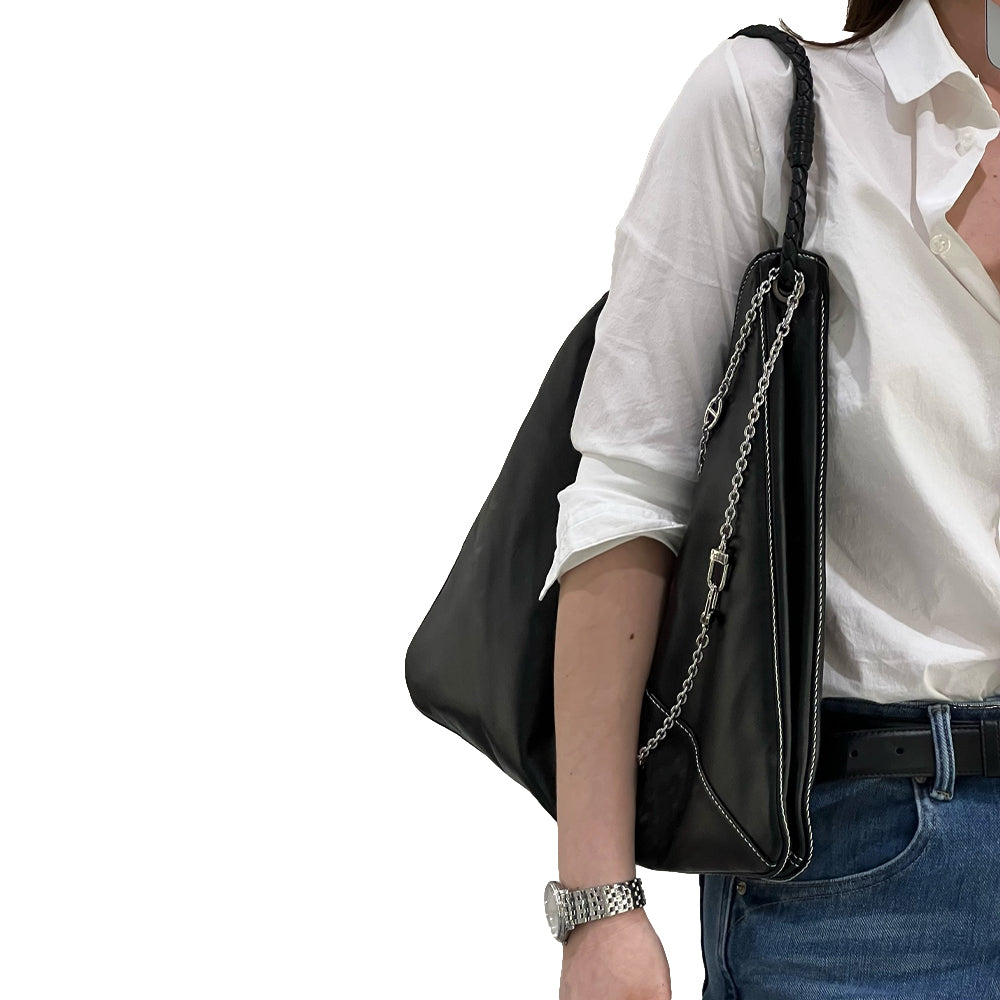 Commuting Armpit Zara Bag: Genuine Leather Shoulder & Handbag for Everyday Use