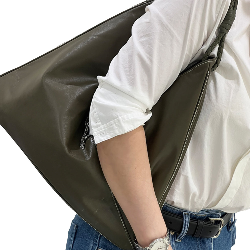 Commuting Armpit Zara Bag: Genuine Leather Shoulder & Handbag for Everyday Use