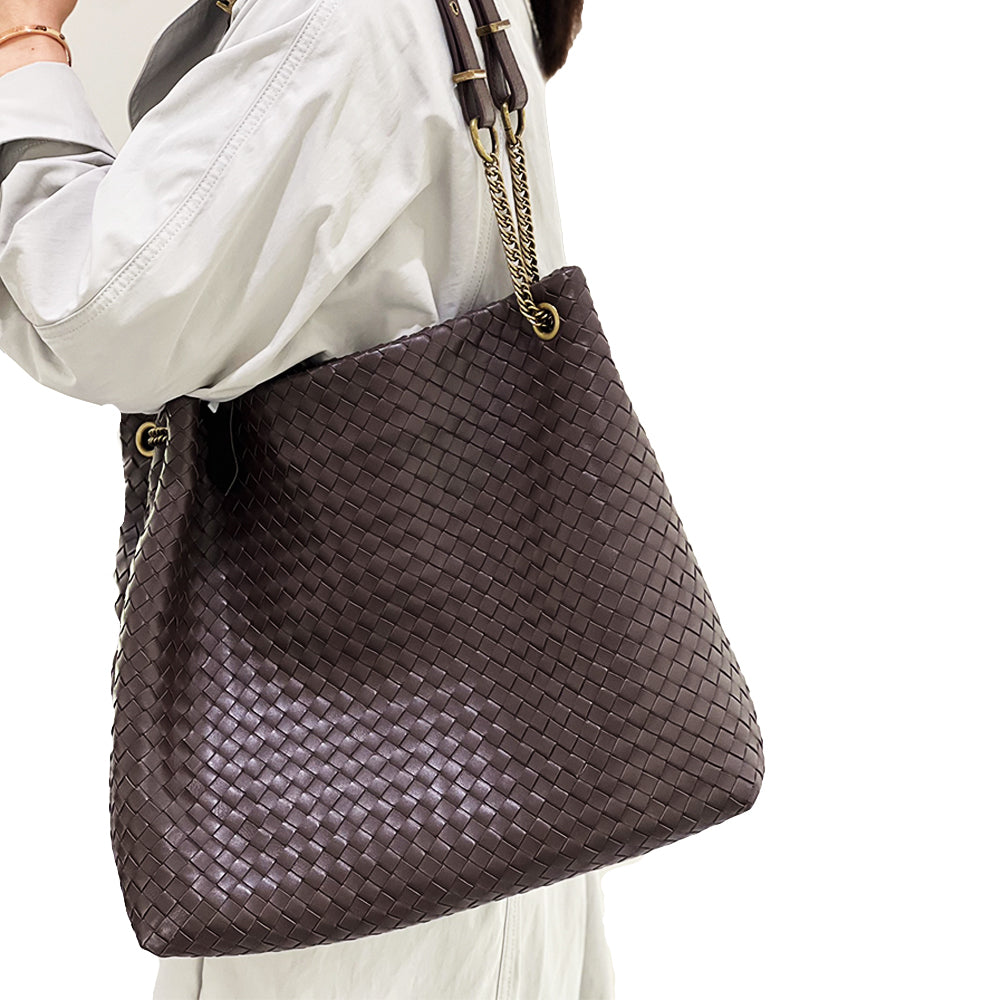 Textured Structured Handheld Bag Lambs