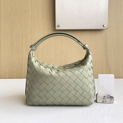 Small Handle Bag Woven Leather With Knot Bag ,BG2G-S10