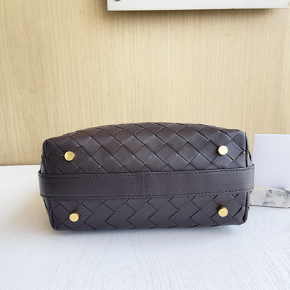 Small Handle Bag Woven Leather With Knot Bag ,BG2G-S9