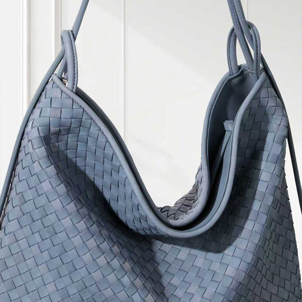 Women’s Brown Tote Bag Soft Slouchy Top Handle Handbag for Daily