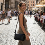 Premium Weave Mini Box Bag