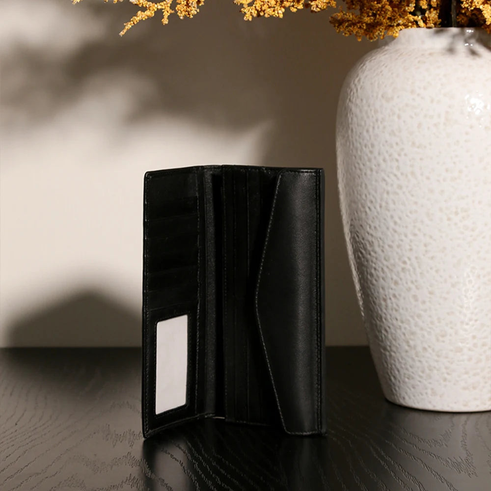 Woven Envelope Long Wallet