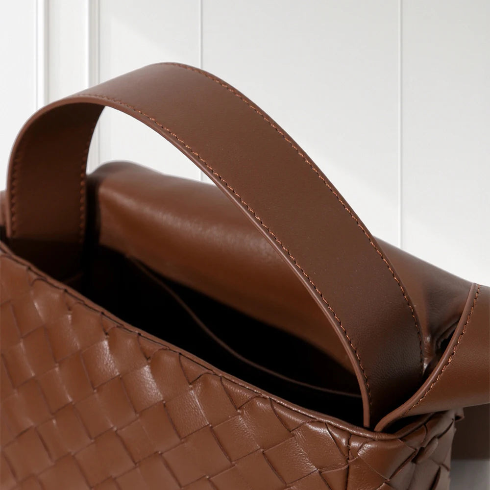 Premium Weave Mini Box Bag