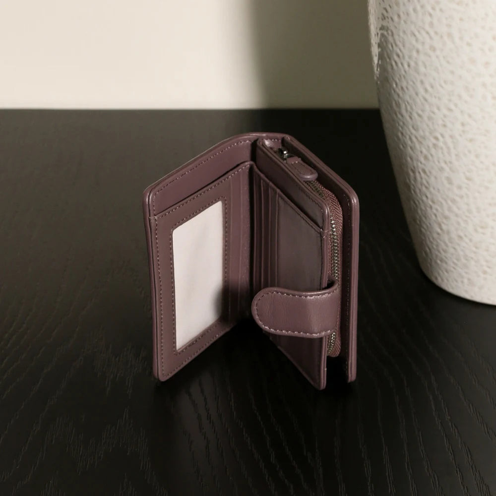 Artisanal Short Handwoven Bi-Fold Wallet