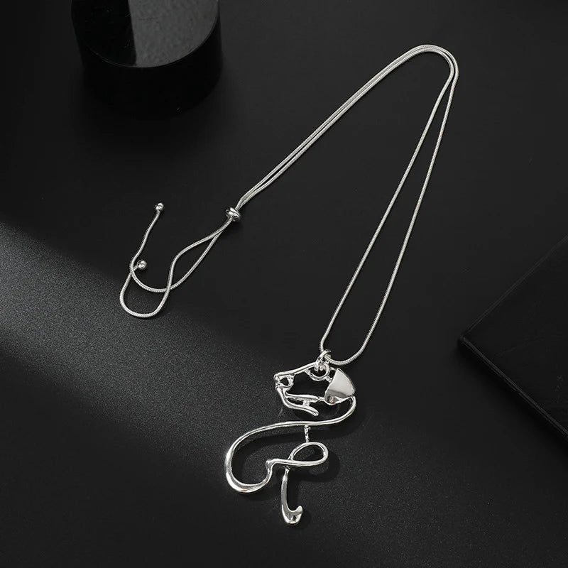 Sterling Silver Puppy Pendant Charm Pendant Birthday Gift