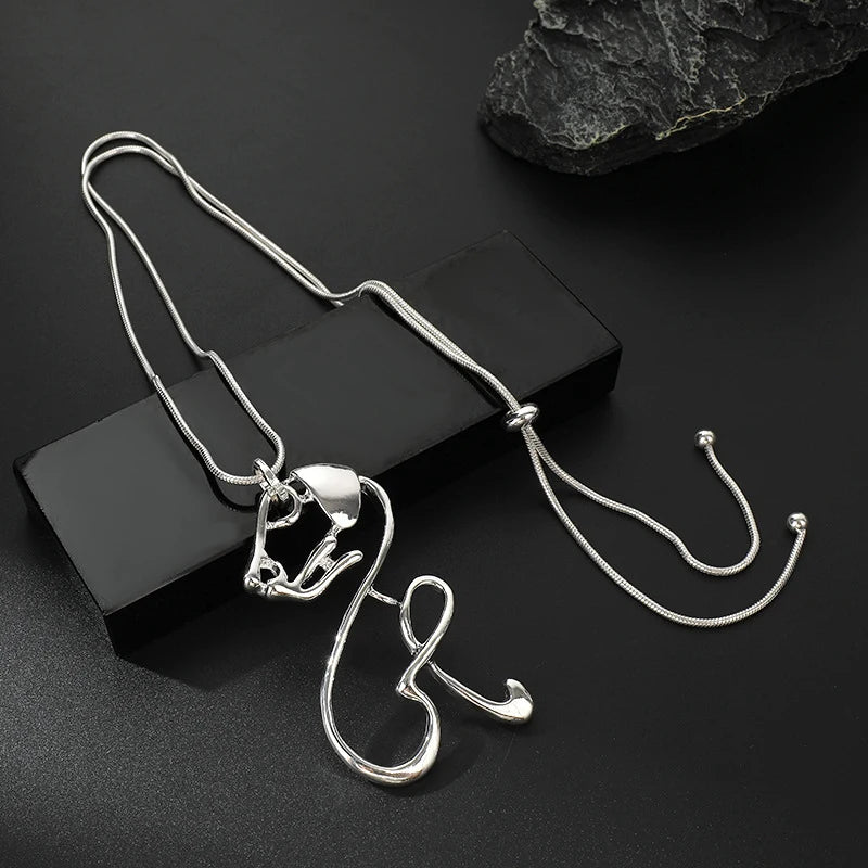 Sterling Silver Puppy Pendant Charm Pendant Birthday Gift