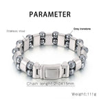 stainless steel bracelet for men roma style bracelet - CIVIBUY