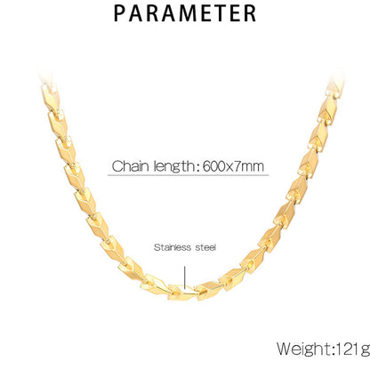 Korean style sparkly necklace gold chain designs necklace - CIVIBUY