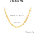 Korean style sparkly necklace gold chain designs necklace - CIVIBUY