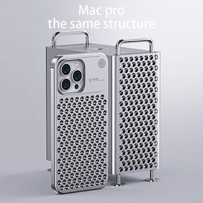 Slim Aluminum Alloy Phone Case for iPhone 15 Pro Max - Protective Cover - CIVIBUY