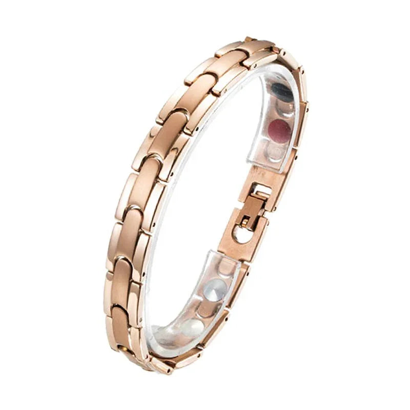 Germanium Magnetic Bracelet for Men stainless steel Arthritis Pain Relief Bracelet - CIVIBUY
