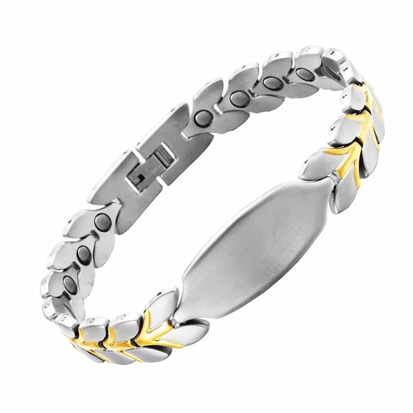 Flower Magnetic Therapy Bracelet Health Care Gift for parent