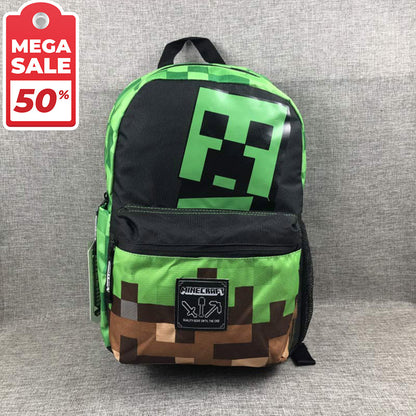 Creeper Green back to schoold backpack for kid cool school bag GXF-S3 - CIVIBUY