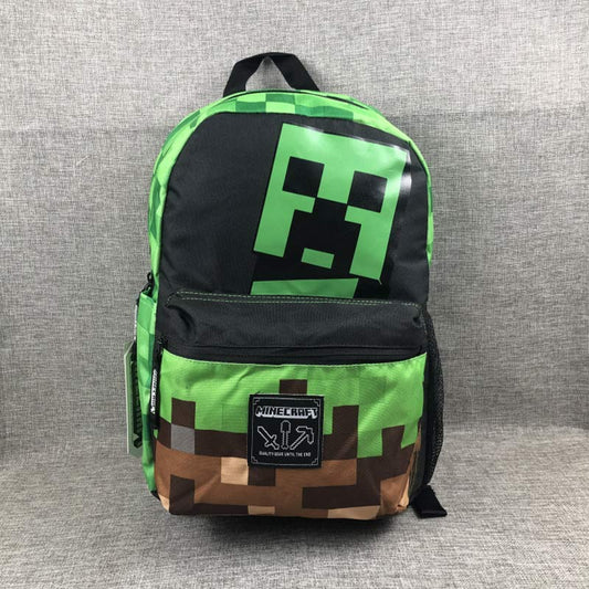 Creeper Green back to schoold backpack for kid cool school bag GXF-S3 - CIVIBUY