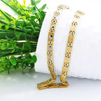 Germanium Necklace Blood Circulation Pain Relif Jewelry Gold Necklace SC-G11 - CIVIBUY