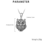 night owl gold necklace gold chain designs necklace - CIVIBUY