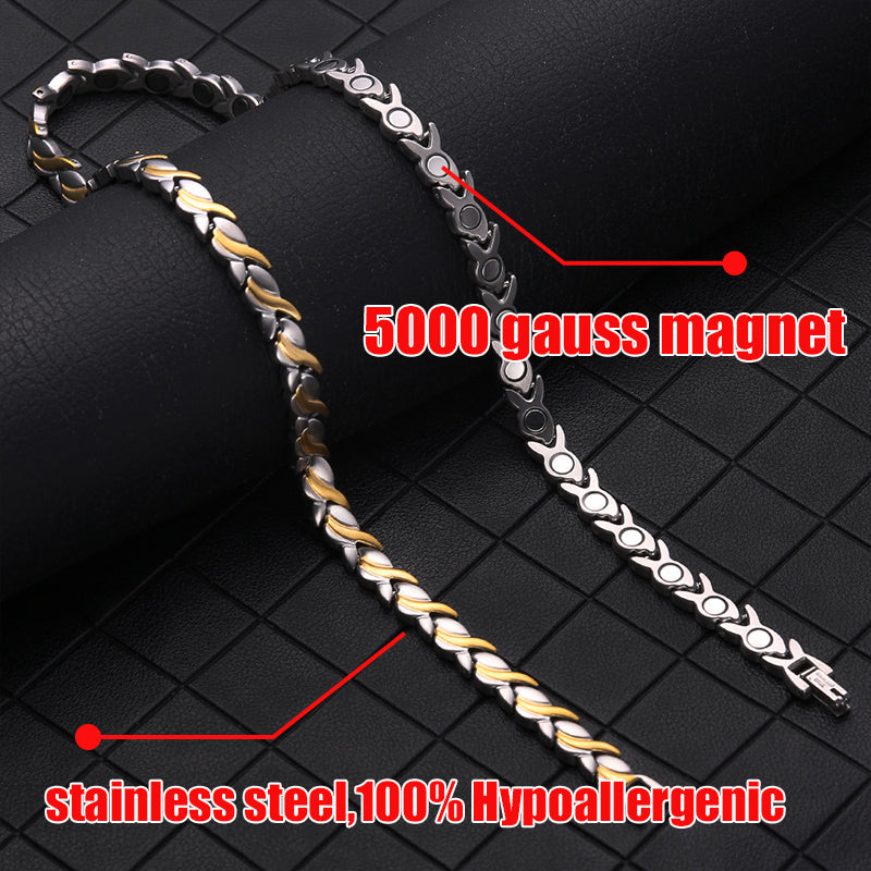 Magnetic Therapy necklace Headaches Blood circulation Necklace Ceramics necklace - CIVIBUY