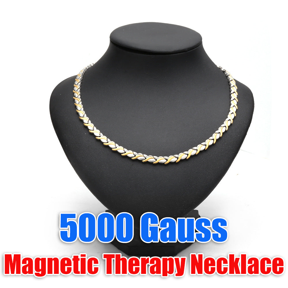 Magnetic Therapy necklace Headaches Blood circulation Necklace Ceramics necklace - CIVIBUY