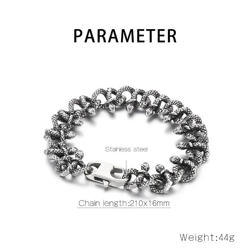 stainless steel bracelet for men deakside style stainless steel bracelet - CIVIBUY