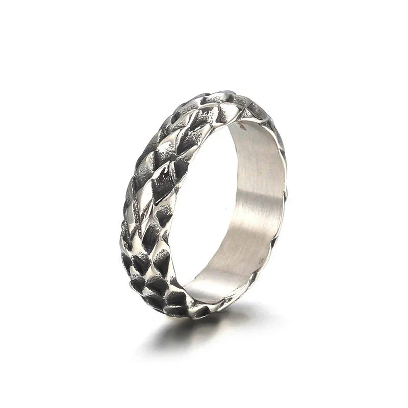 Dragon Signet Ring in Solid 18k Gold for men - CIVIBUY