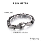 stainless steel Bracelets For Men crab bracelet - CIVIBUY