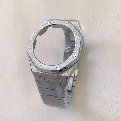 Luxury stainless steel case for G-Shock GA2100-Shiny version SHK-ME1 - CIVIBUY