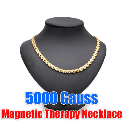 Therapy Magnetic necklace Headaches Women's Magnetic Therapy Necklaces - CIVIBUY
