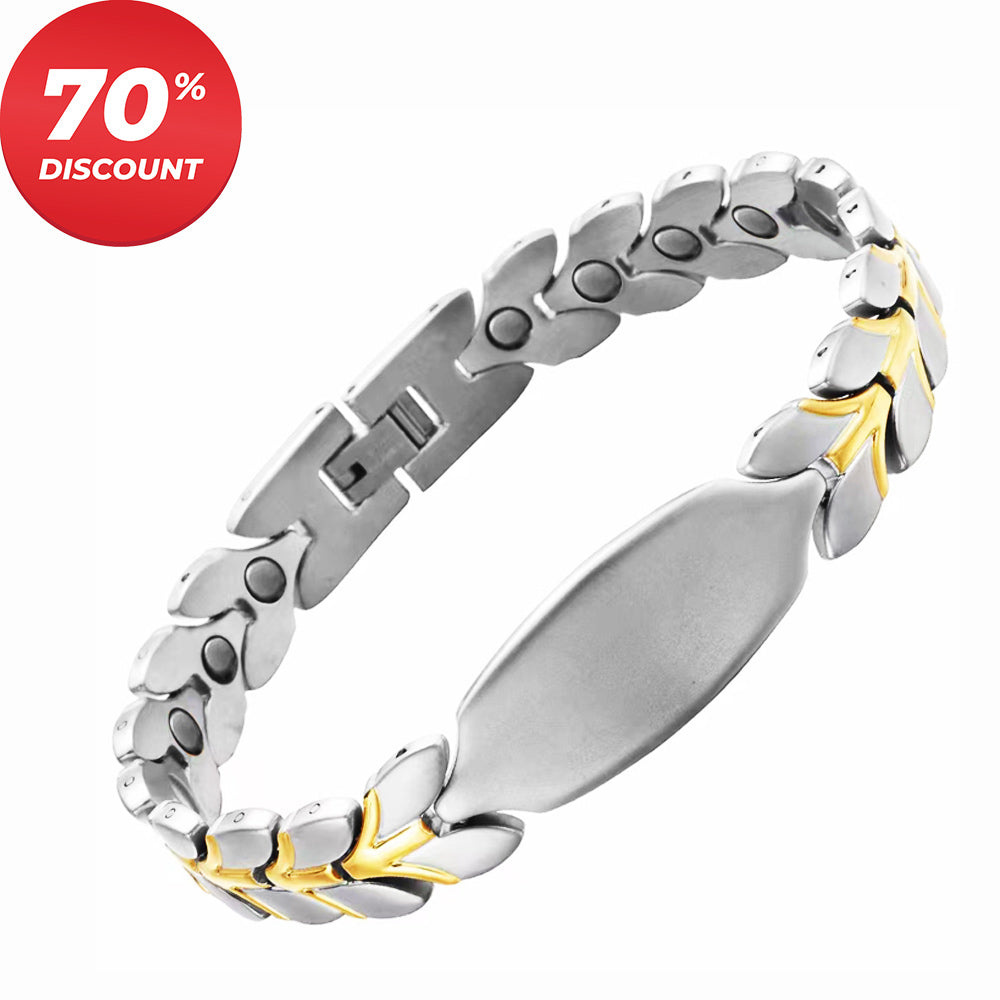 Flower Magnetic Therapy Bracelet Health Care Gift for parent - CIVIBUY