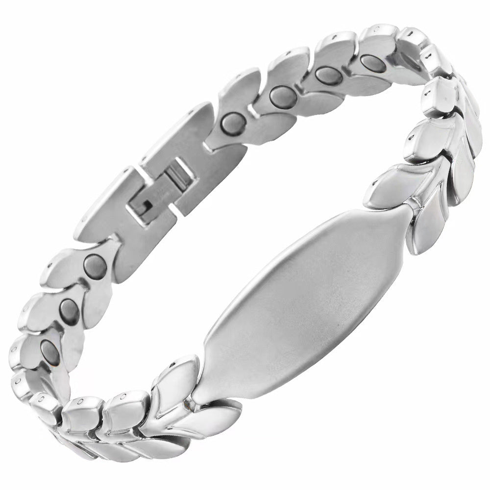 Flower Magnetic Therapy Bracelet Health Care Gift for parent - CIVIBUY
