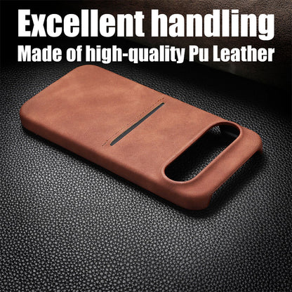 Google Pixel 9 Pro Leather Phone Case for Pixel 9