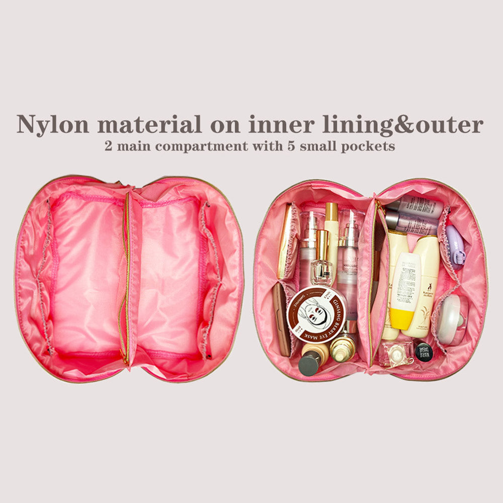 Genuine Leather Lipstick Bag for Women 2022 New Mini Portable Lipstick  Storage Bag with Mirror Fashion Cosmetic Bag Makeup Bag