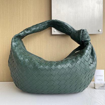 Woven Leather Handbags Hobo Bag Top-handle Woven Hobo