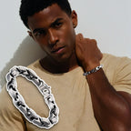 Classic Tungsten steel Link Bracelets Men's Bracelets - CIVIBUY