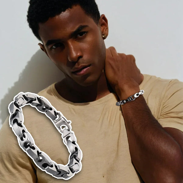 Classic Tungsten steel Link Bracelets Men's Bracelets