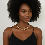 Women’s Collier Necklace by STEFFEN SCHRAUT – Brushed Finish, 45+5cm Length