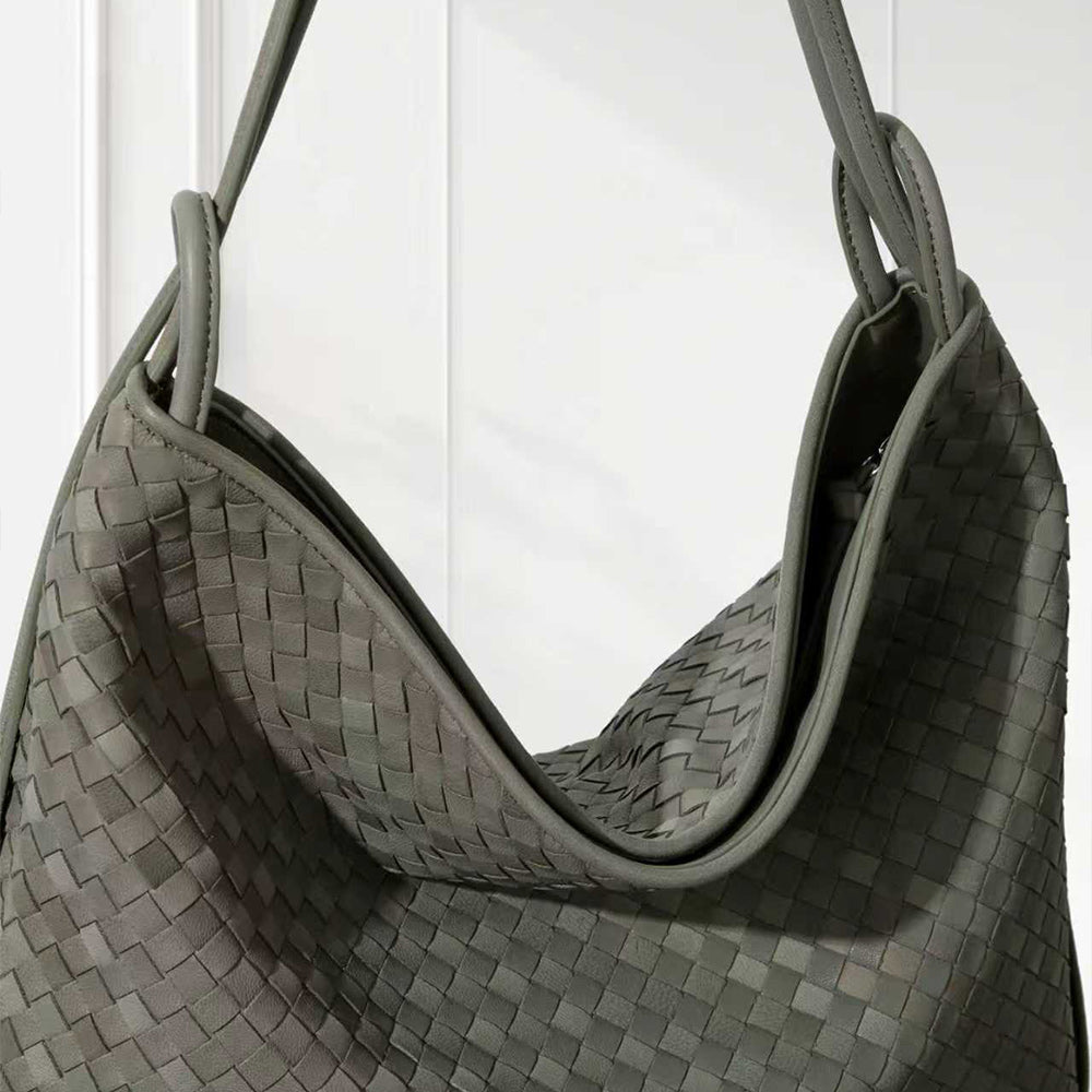 Women’s Brown Tote Bag Soft Slouchy Top Handle Handbag for Daily