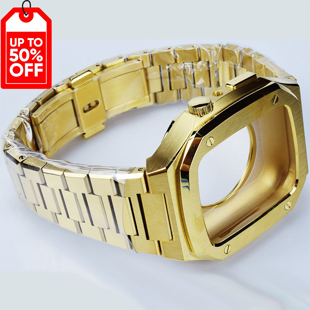 Luxury Steel apple watch series 7/8/9 Case 45mm【SD-B45s】 - CIVIBUY